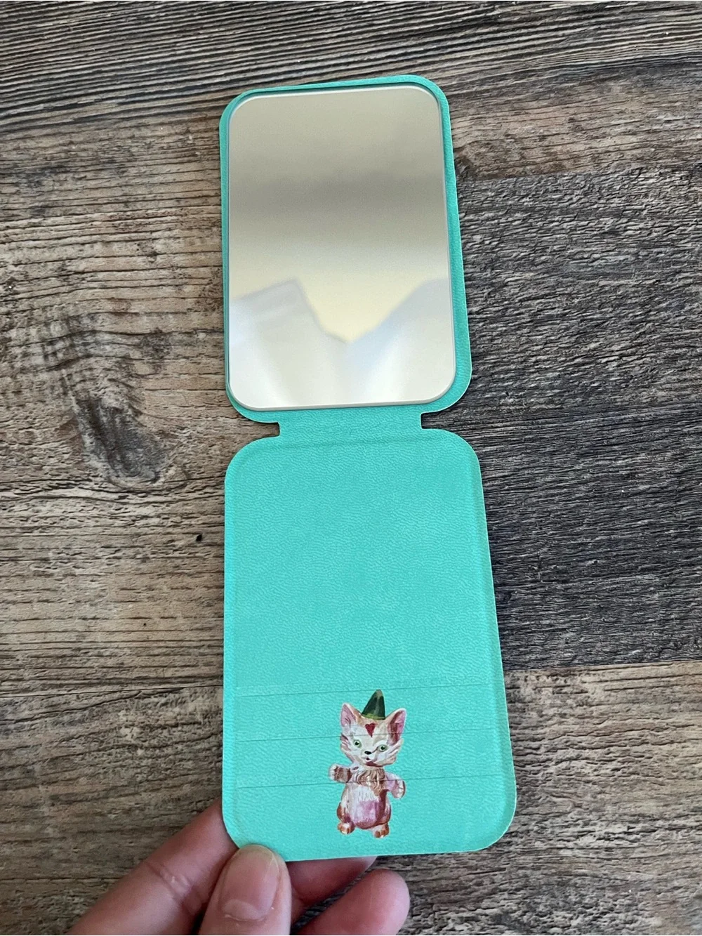 Nathalie Lete! Compact mirror, card holder. Japan Import. Anthropomorphic Toys
